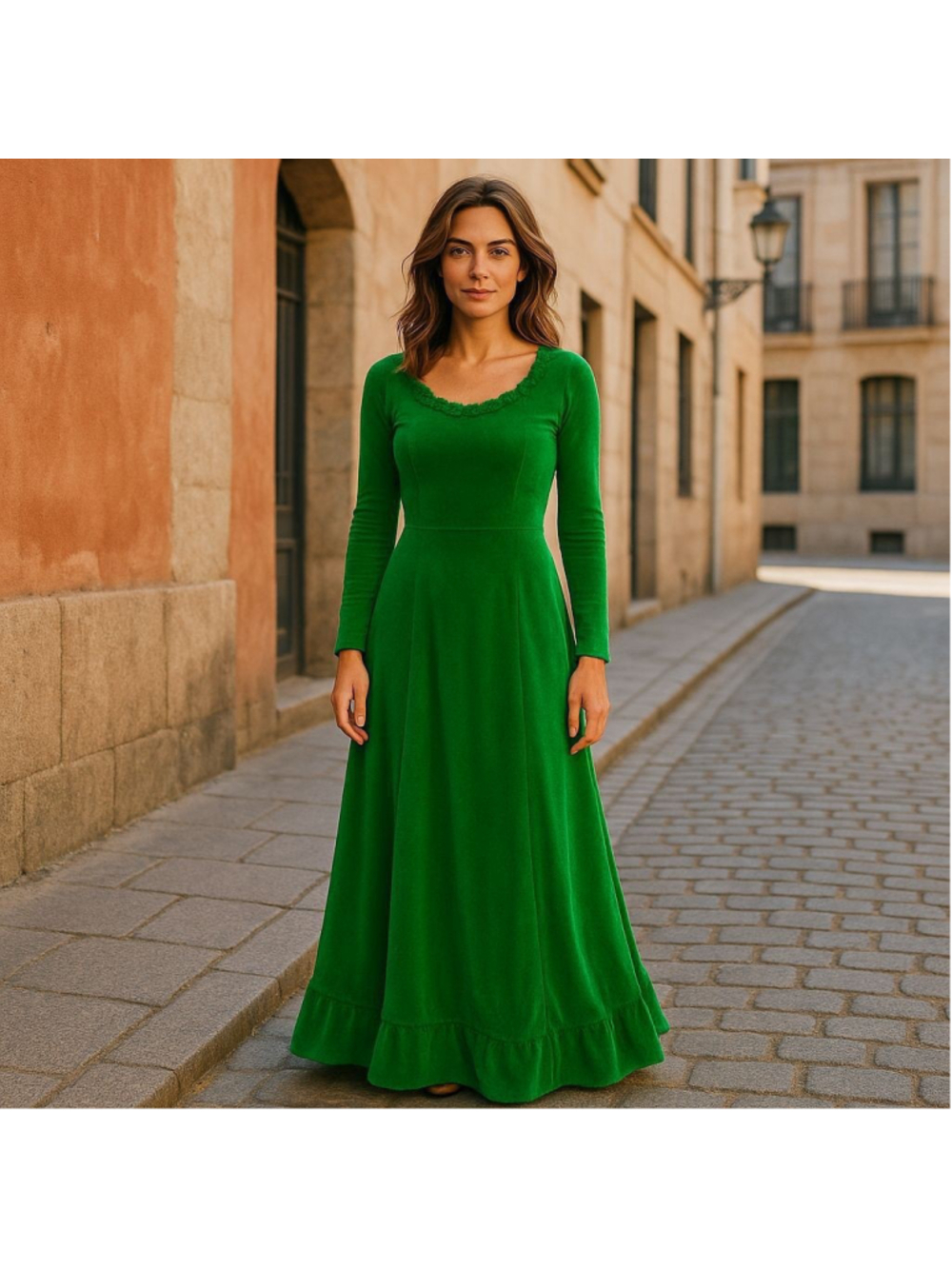 SCHLOSBERG POLAND DRESS LONG 28 Inches WAIST